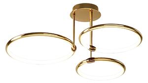 Stropni luster G122-3C GOLD LED