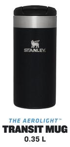 Crna termo šalica 350 ml – Stanley