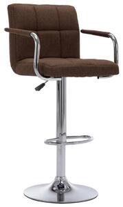 VidaXL Barska stolica od tkanine smeđa