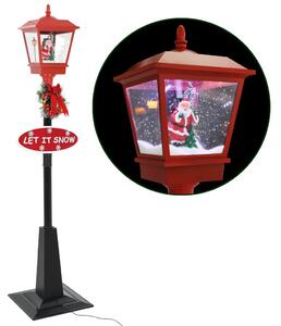 VidaXL Božićna ulična svjetiljka s Djedom Mrazom 180 cm LED