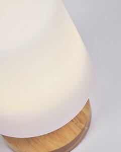 LED prigušiva stolna svjetiljka u prirodnoj boji (visina 22 cm) Ambar - Kave Home