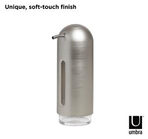 Plastični dozator za sapun srebrne boje 350 ml Penguin - Umbra