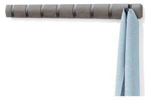 Zidna vješalica od drva sive topole Flip - Umbra