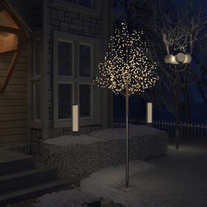 VidaXL Božićno drvce sa 600 LED žarulja toplo bijelo svjetlo 300 cm