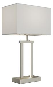 Stolne Lampa Lindby, Sigurd, prigušiv, Metalik, Dnevna soba, Tkanina / tekstil, Moderan