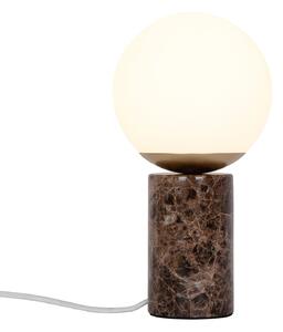 Stolne Lampa Nordlux, Lilly Marble, Smeđa / hrđa, Dnevna soba, Kamen