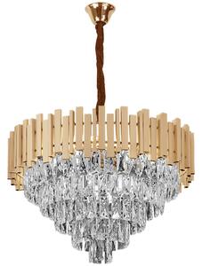 Visilica s kristalima G053-CP 80CM Gold