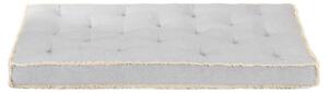 VidaXL Jastuk za sofu od paleta sivi 120 x 80 x 10 cm