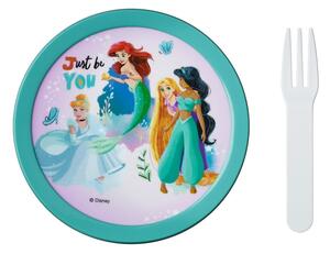Dječja kutija za ručak s vilicom Disney princess – Mepal