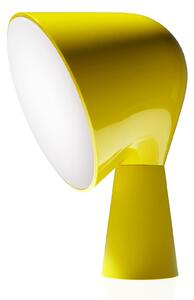 Stolne Lampa Foscarini, Binic, Žuta, Dnevna soba, Plastika, Dizajn