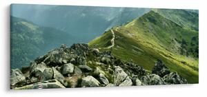 Slika - Planinski krajolik (120x50 cm)