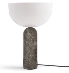 Stolne Lampa New Works, Kizu Large, Sivo, Dnevna soba, Kamen, Dizajn