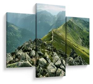 Slika - Planinski krajolik (90x60 cm)