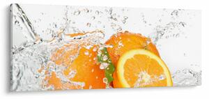 Slika - Sočne naranče (120x50 cm)