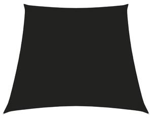 VidaXL Jedro za zaštitu od sunca od tkanine trapezno 3/4 x 3 m crno