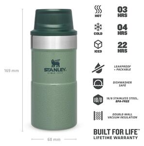 Zelena termo šalica 250 ml – Stanley