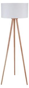 Podne Lampa Lindby, Charlia, Bijela, Dnevna soba, Tkanina / tekstil, Skandinavski