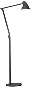 Podne Lampa Louis Poulsen, NJP, prigušiv, Crno, Dnevna soba, Metal, Dizajn