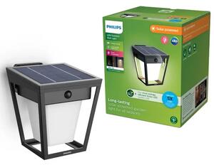 Nissa VANJSKA ZIDNA SOLARNA SVJETILJKA SA SENZOROM 1.8W 3000K CRNA 8720169362086