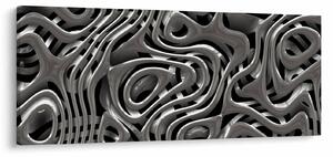 Slika - Metalna apstrakcija (120x50 cm)