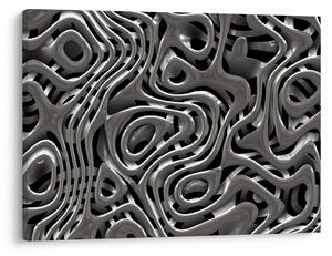 Slika - Metalna apstrakcija (70x50 cm)