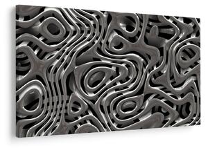Slika - Metalna apstrakcija (90x60 cm)