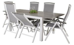Set stola i stolica Dallas 2260Tekstil, Metal