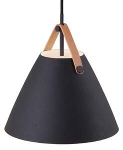 Viseće Svjetiljka DFTP by Nordlux, Strap, prigušiv, Crno, Dnevna soba, Metal, Skandinavski
