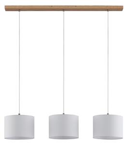 Viseće Svjetiljka Lindby, Imarin, prigušiv, Bijela, Spavaća soba, Tkanina / tekstil, Moderan
