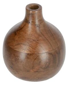 Prirodna vaza od bagremovog drveta Kave Home Tyara, visina 15,5 cm