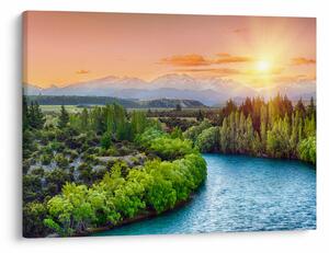 Slika - Šumski planinski krajolik (70x50 cm)
