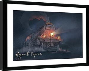 Uokvireni poster Harry Potter - Hogwarts Express