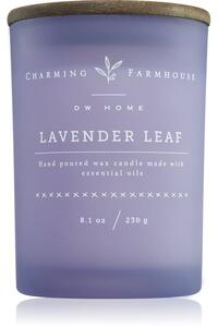 DW Home Charming Farmhouse Lavender Leaf mirisna svijeća 230 g