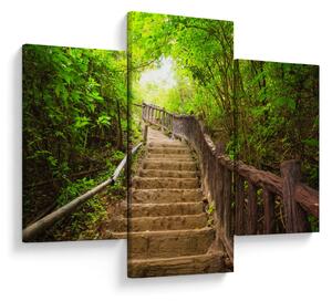 Slika - Stepenice u prirodi (90x60 cm)