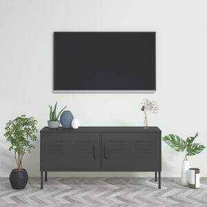 VidaXL TV ormarić antracit 105 x 35 x 50 cm čelični