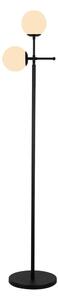 Crna podna lampa Squid Lighting Kruva, visina 174 cm