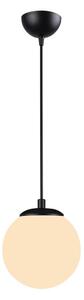Crna viseća svjetiljka Squid Lighting Efe, visina 120 cm