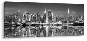 Slika - New York, crno-bijelo (120x50 cm)