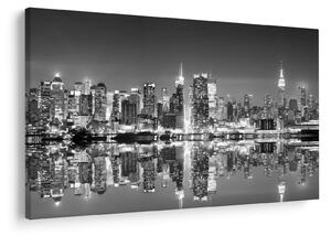 Slika - New York, crno-bijelo (90x60 cm)