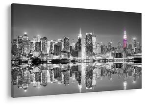 Slika - New York i ljubičasti neboder (90x60 cm)