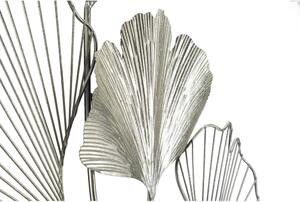Metalna viseća dekoracija u srebrnoj boji Mauro Ferretti Goxy Silver, 62 x 86 cm