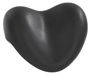 Crna podloga za kadu Wenko Bath Pillow Black, 25 x 11 cm