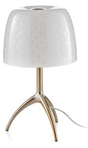 Stolne Lampa Foscarini, Lumiere, prigušiv, Bijela, Dnevna soba, Staklo, Dizajn
