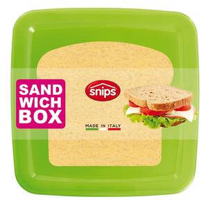 Zelena kutija za sendvič Snips Sandwich, 500 ml