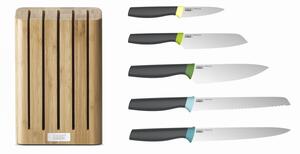 Set noževa u stalku od bambusa Josepha Joseph Elevate