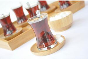 Set s 6 podmetača za čaše od bambusa Bambum Silva