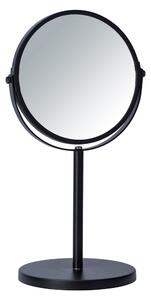 Crno kozmetičko ogledalo Wenko Assisi , 17 cm