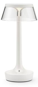 Stolne Lampa FLOS, Bon jour unplugged, prigušiv, Bijela, Područje hodnika, Plastika, Dizajn