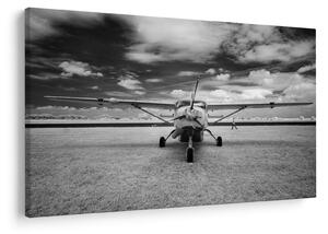 Slika - Avion crno-bijeli (90x60 cm)