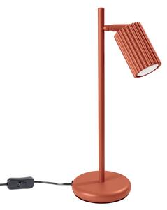 Sollux SL.1643 - Stolna lampa KARBON 1xGU10/10W/230V crvena